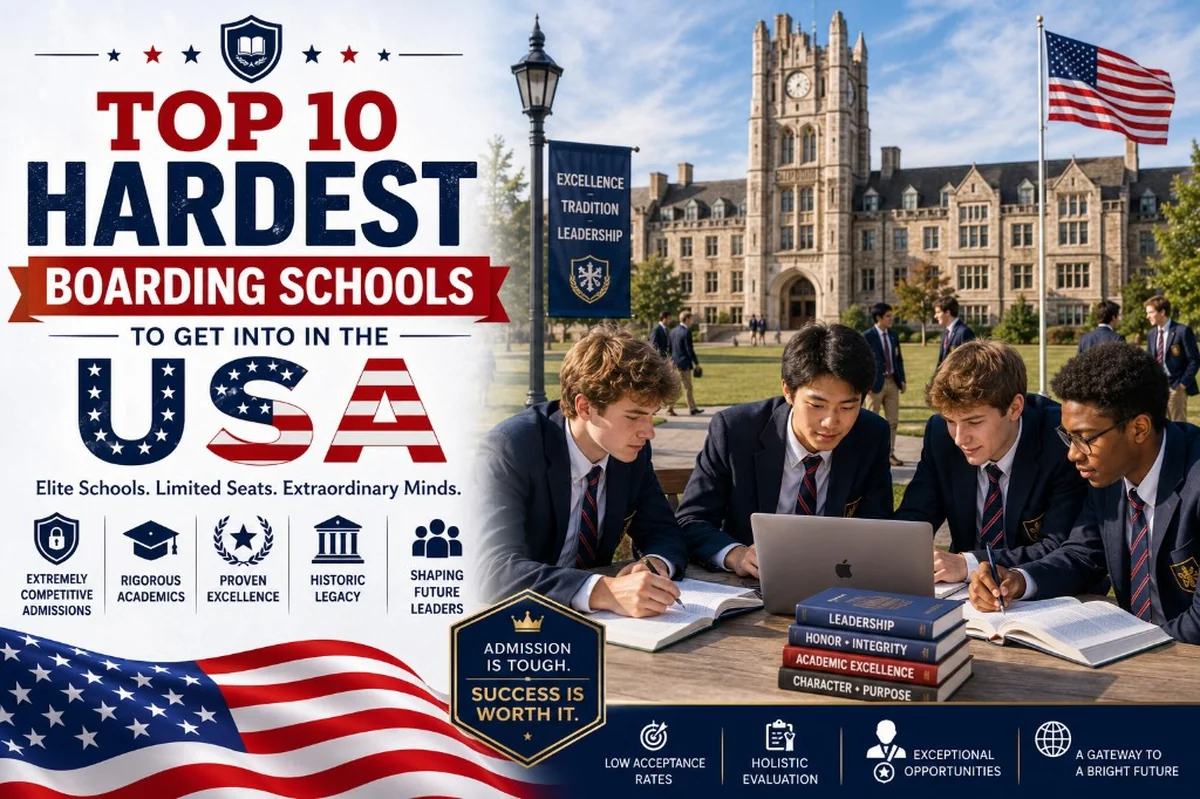 Top 10 Hardest Boarding Schools to Get Into in the USA (2026 Guide)