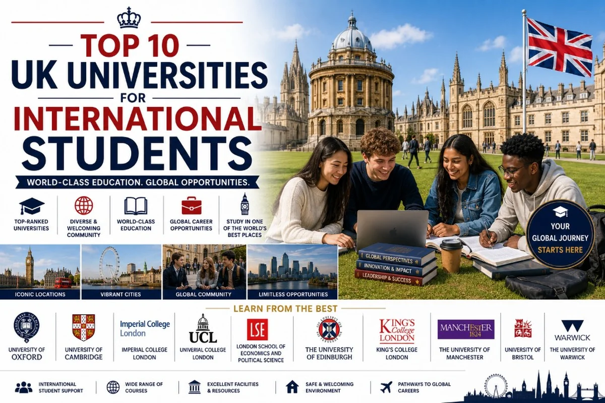 Top 10 UK Universities for International Students (QS 2026 Guide)