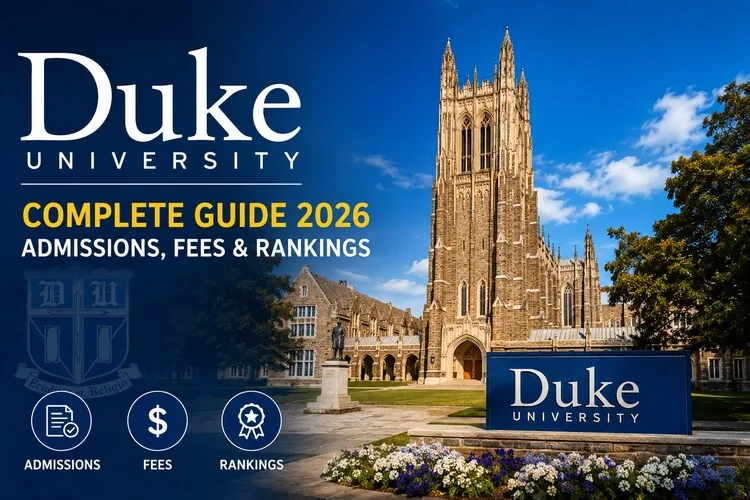 Duke University: Complete Guide 2026 – Admissions, Fees & Rankings