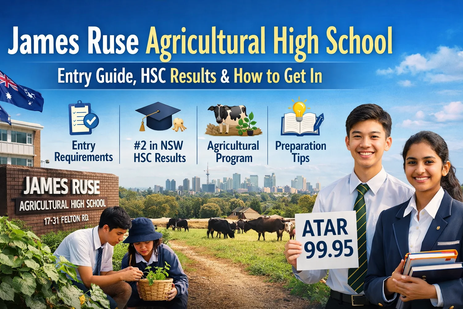 James Ruse and Baulkham Hills school comparison context