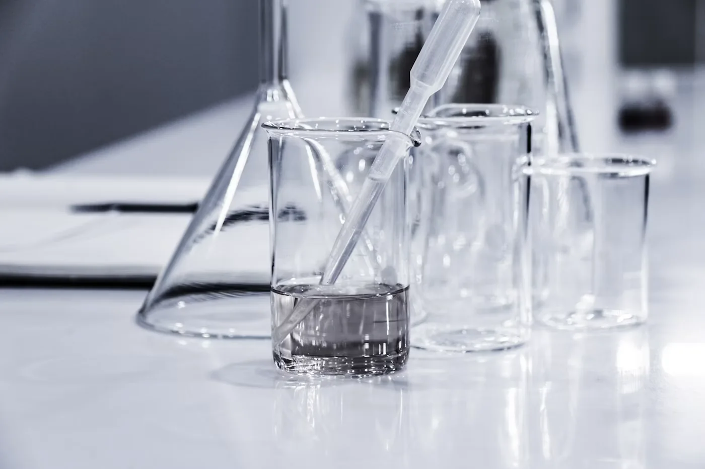 Students working together in a school science laboratory