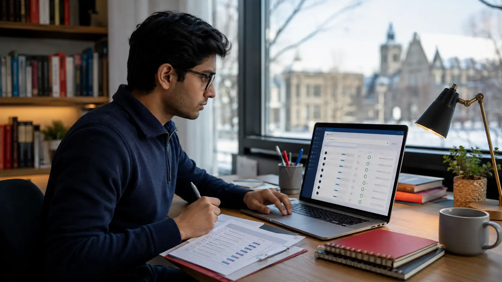 International applicant checking a Canadian school DLI record